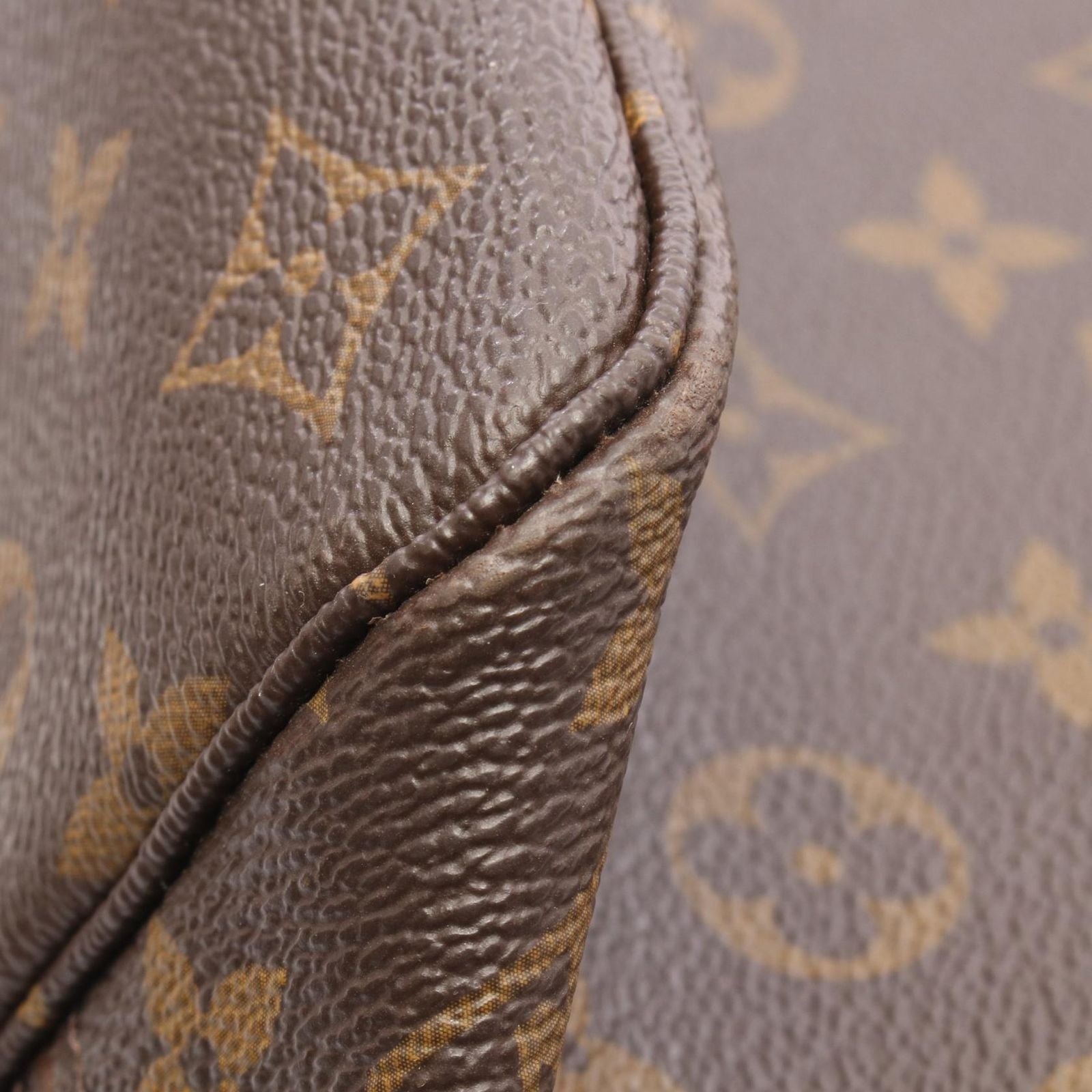 Louis Vuitton Tote Neverfull PM Monogram Canvas Leather — view 7