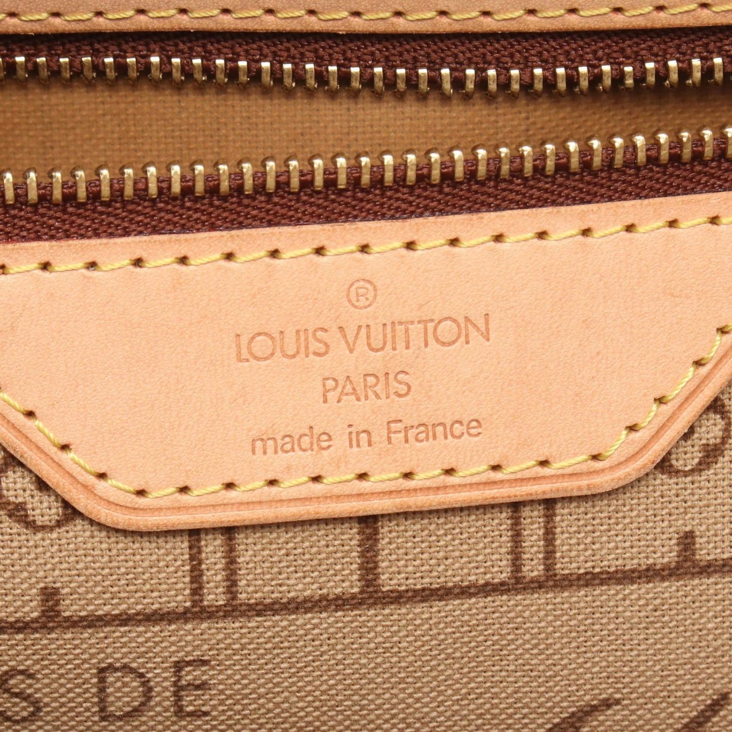 Louis Vuitton Tote Neverfull PM Monogram Canvas Leather — view 4