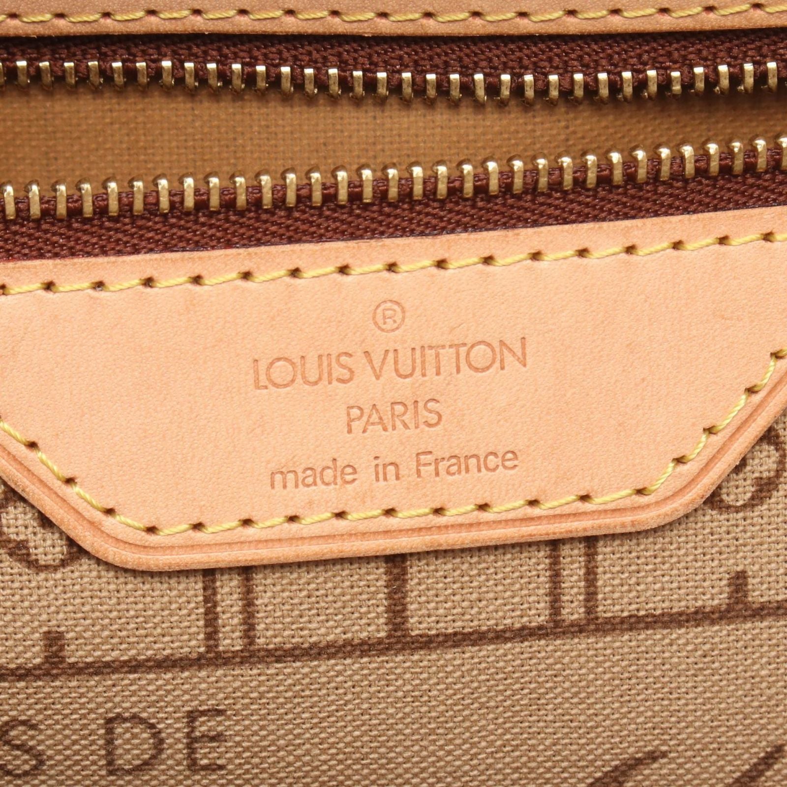 Louis Vuitton Tote Neverfull PM Monogram Canvas Leather — view 4
