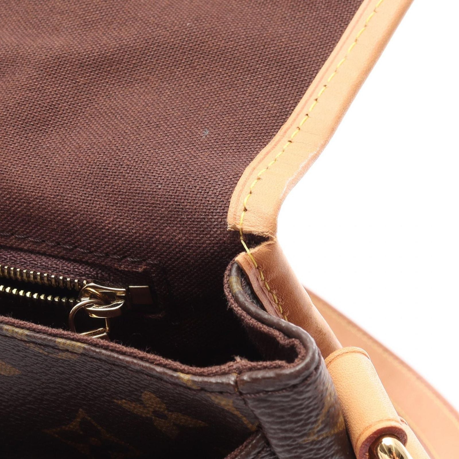 Louis Vuitton Shoulder Bag Menilmontan PM Monogram Canvas Leather — view 7