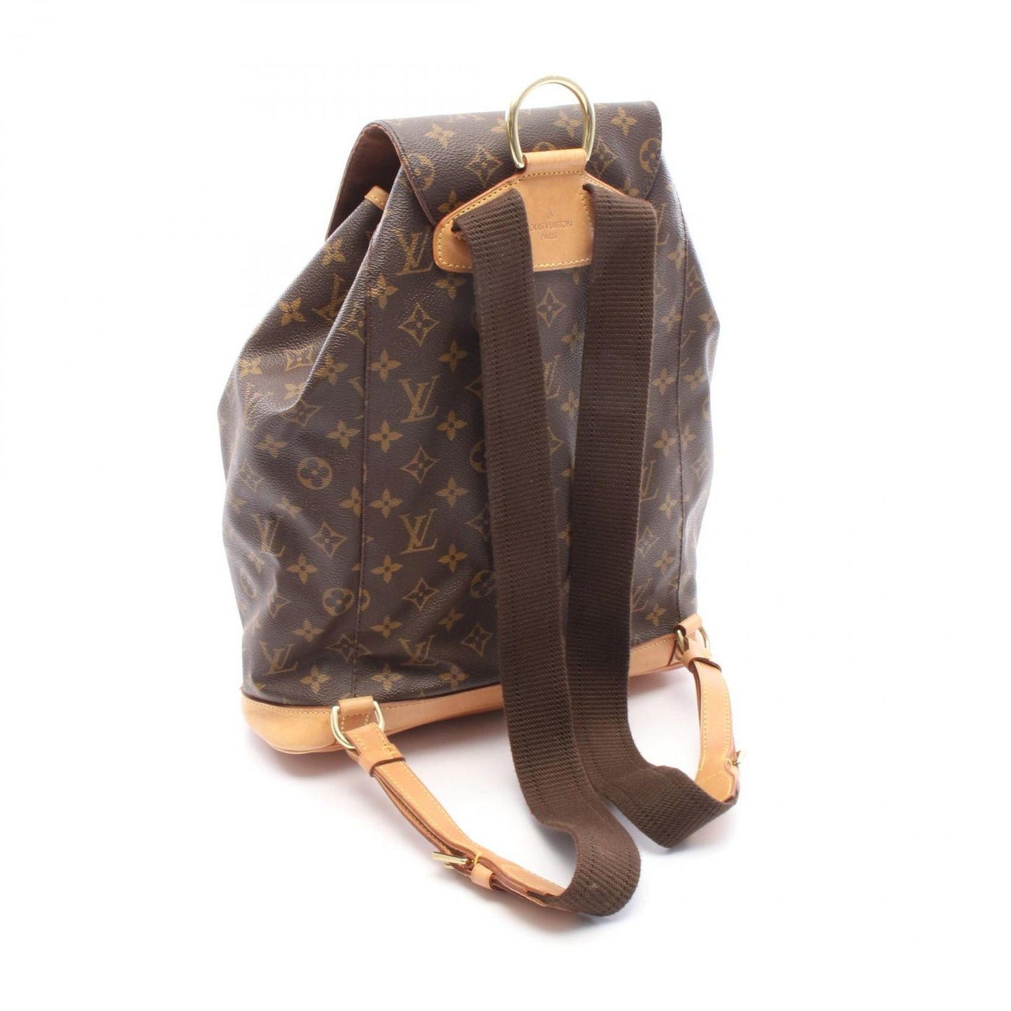 Louis Vuitton Backpack Montsouris GM Monogram Canvas Leather — view 2