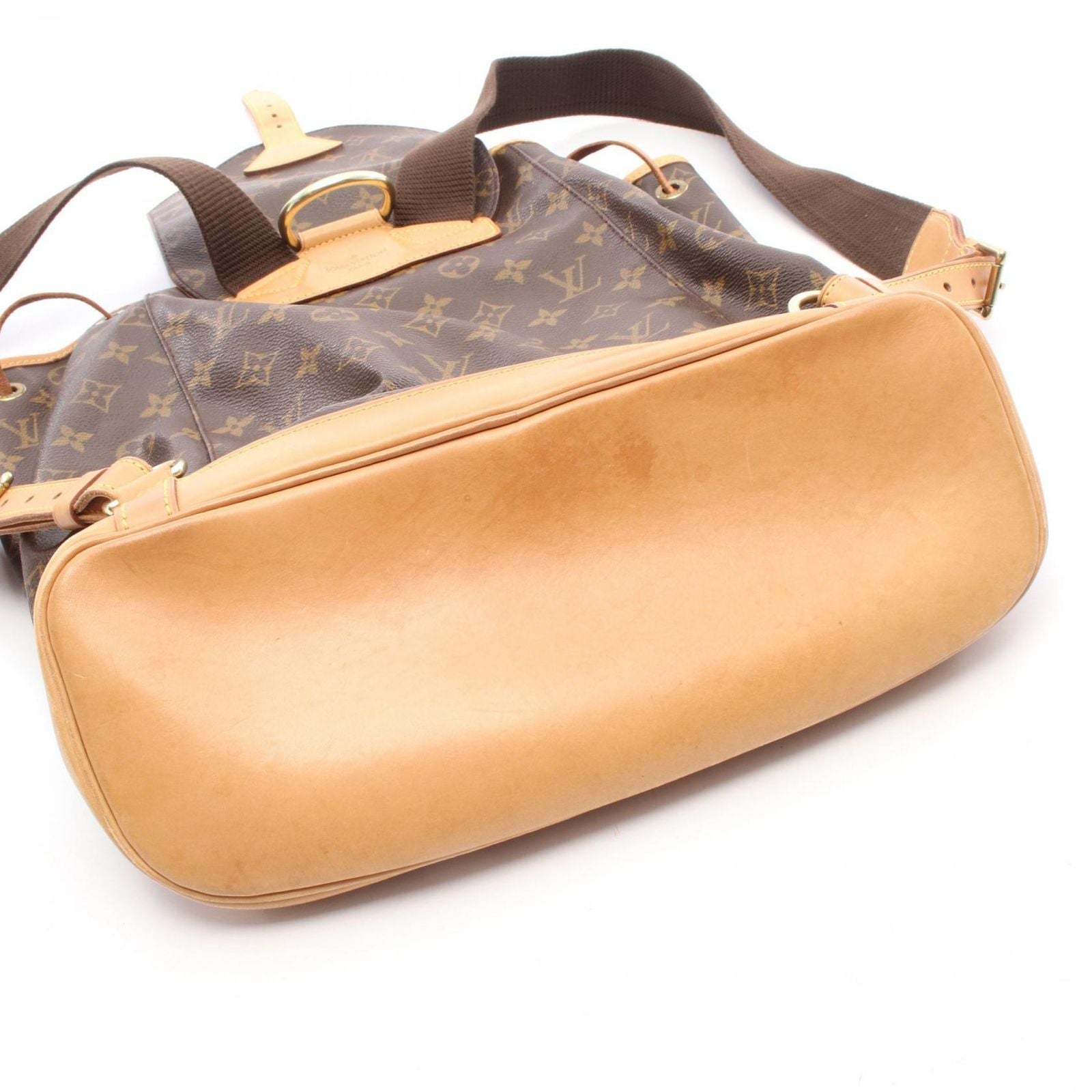 Louis Vuitton Backpack Montsouris GM Monogram Canvas Leather — view 9