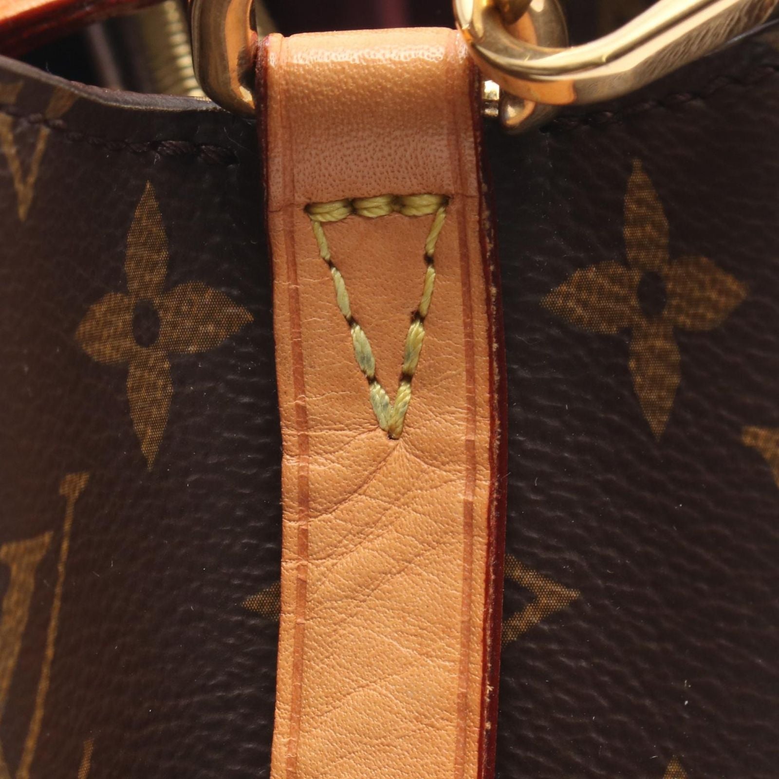 Louis Vuitton Handbag Montaigne MM Monogram 2-Way Canvas Leather — view 7