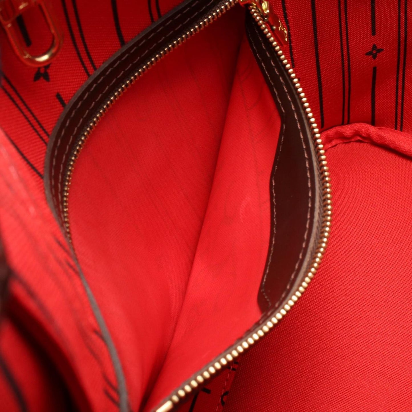 Louis Vuitton Tote Neverfull PM Damier Ebene Canvas Leather — view 6