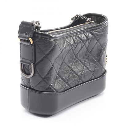 Chanel Shoulder Bag Gabriel Small Multi Black Leather Chain — view 2