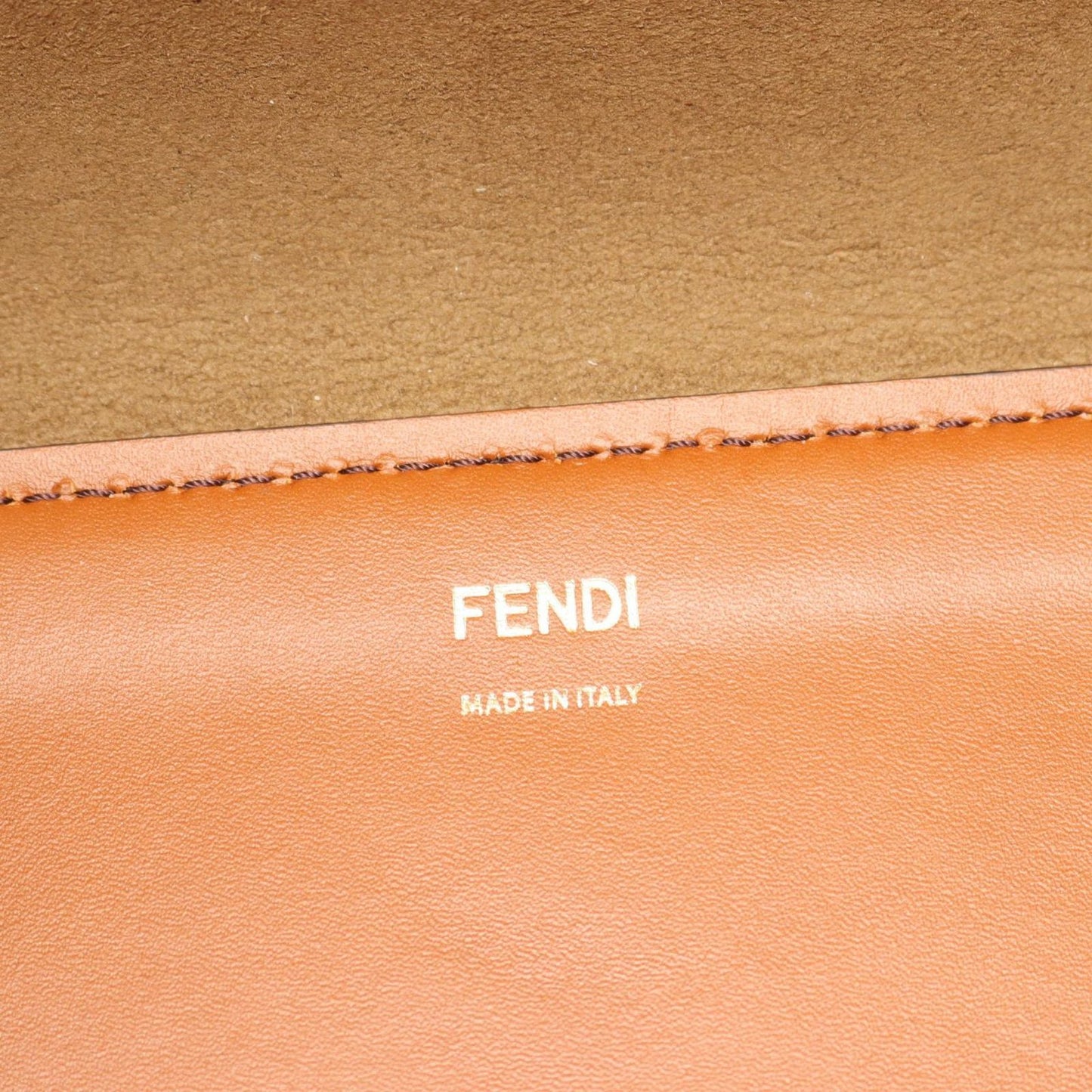 Fendi Tote Sunshine Large Brown Leather — view 4