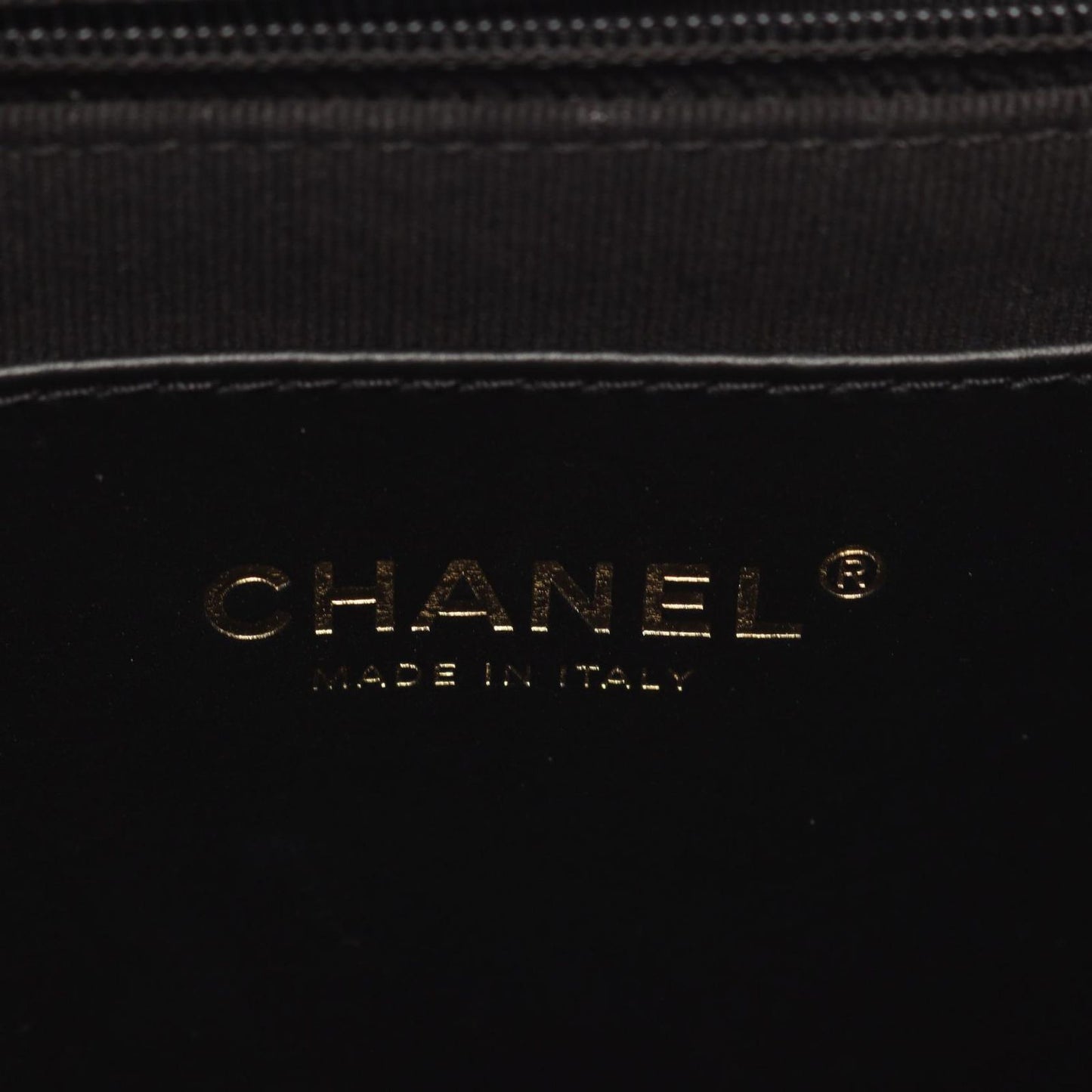 Chanel Shoulder Bag Quilted Black Lambskin Chain — view 4