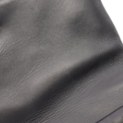 Chanel Shoulder Bag 19 D'isneuf Quilted 2-Way Black Lambskin 19 Chain — view 6