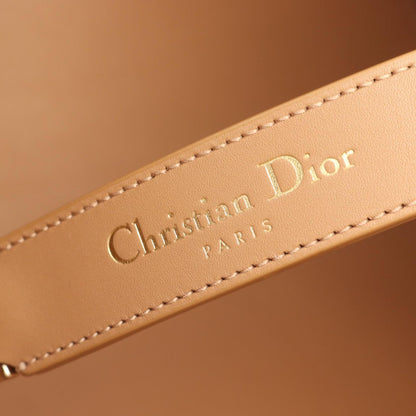 Dior Toujours Bag Large Micro Cannage Camel Leather — view 4