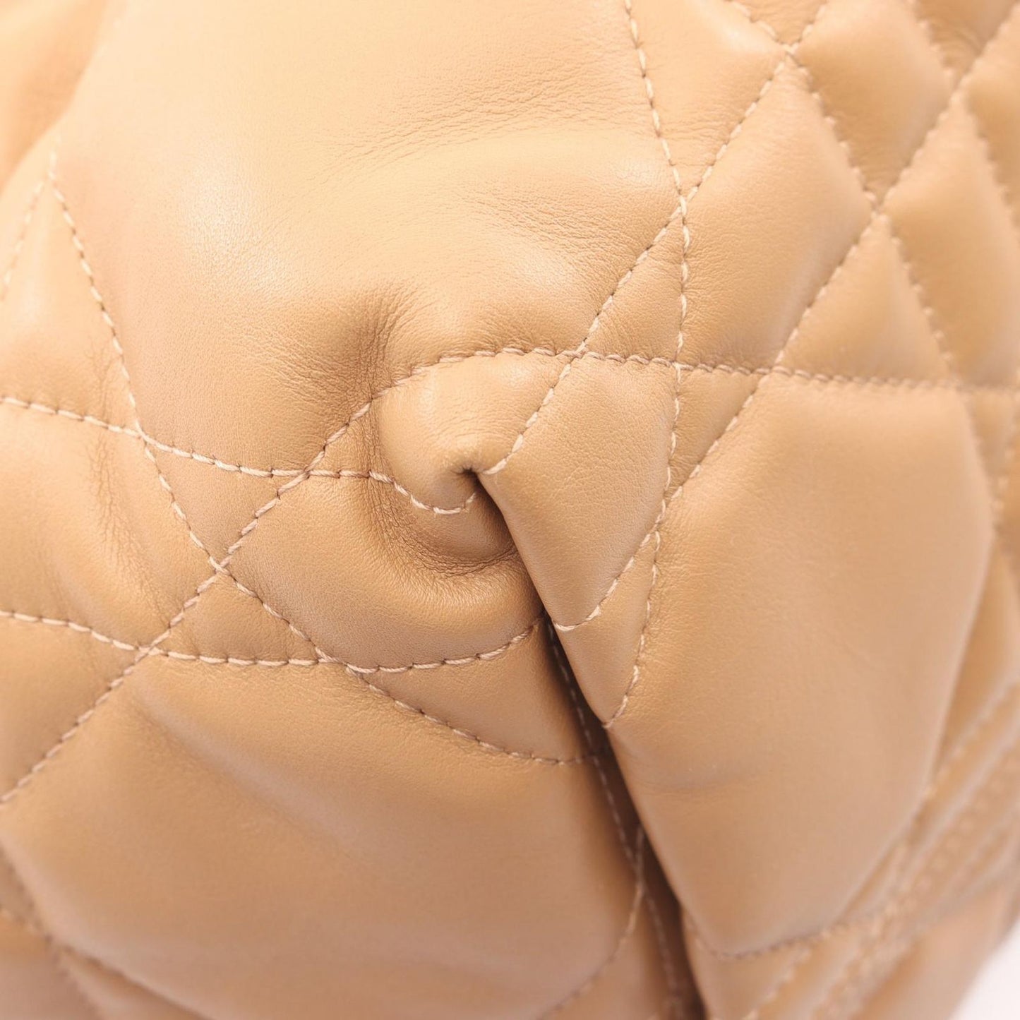 Dior Toujours Bag Large Micro Cannage Camel Leather — view 5