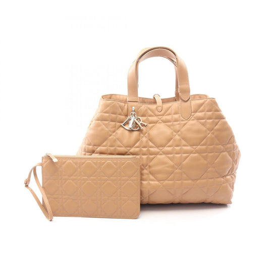 Dior Toujours Bag Large Micro Cannage Camel Leather