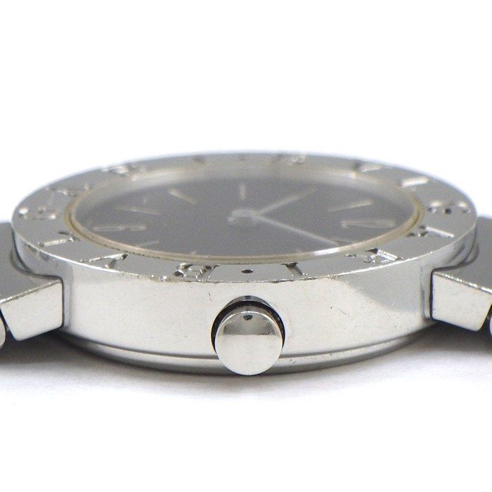 Bvlgari Watch Date Black Dial SS Quartz Analog — view 2