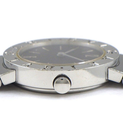 Bvlgari Watch Date Black Dial SS Quartz Analog — view 2