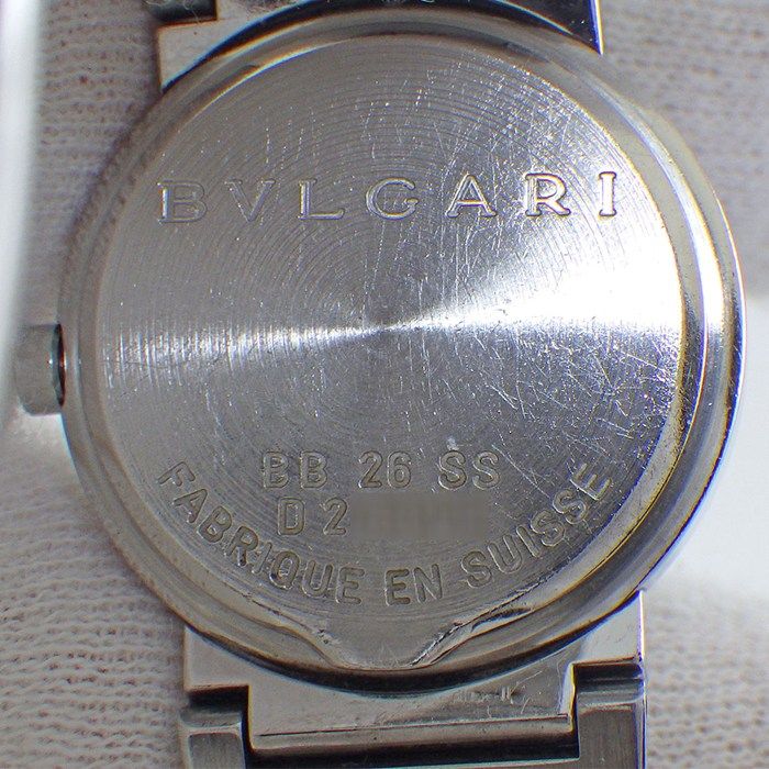 Bvlgari Watch Date Black Dial SS Quartz Analog — view 4