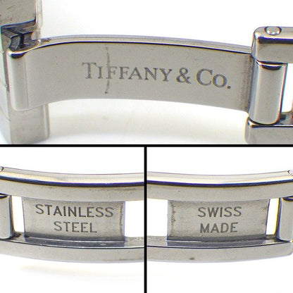 Tiffany & Co Watch Classic Rectangle White Dial Roman Index SS Quartz Analog — view 5