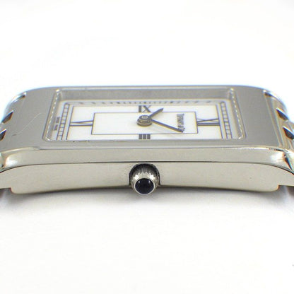 Tiffany & Co Watch Classic Rectangle White Dial Roman Index SS Quartz Analog — view 2
