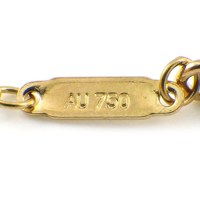 Tiffany & Co Bracelet Interlocking Circle Chain Logo 18k Yellow Gold — view 4