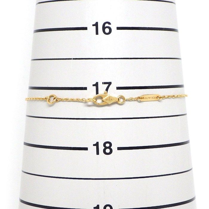 Van Cleef & Arpels Bracelet Sweet Alhambra Papillon White Shell 18k Yellow Gold — view 8