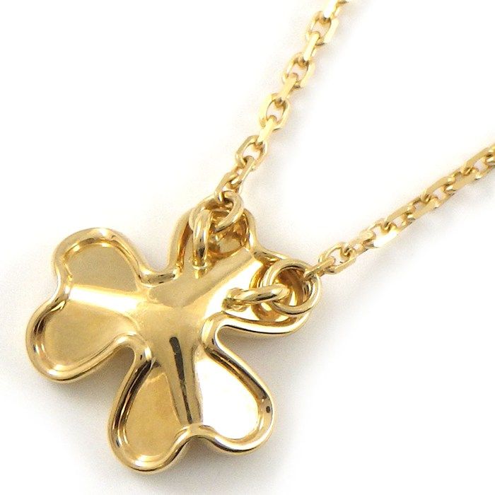 Van Cleef & Arpels Necklace Frivole Mini 1 Point Emerald 18k Yellow Gold — view 2