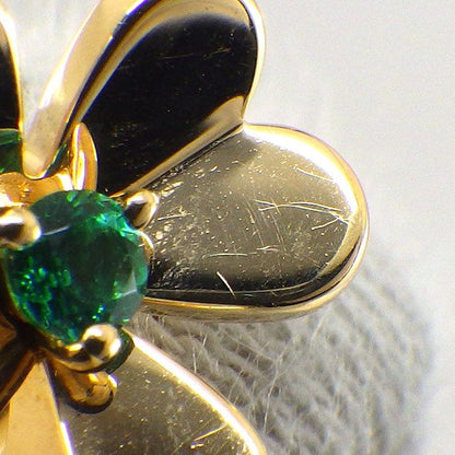 Van Cleef & Arpels Necklace Frivole Mini 1 Point Emerald 18k Yellow Gold — view 8