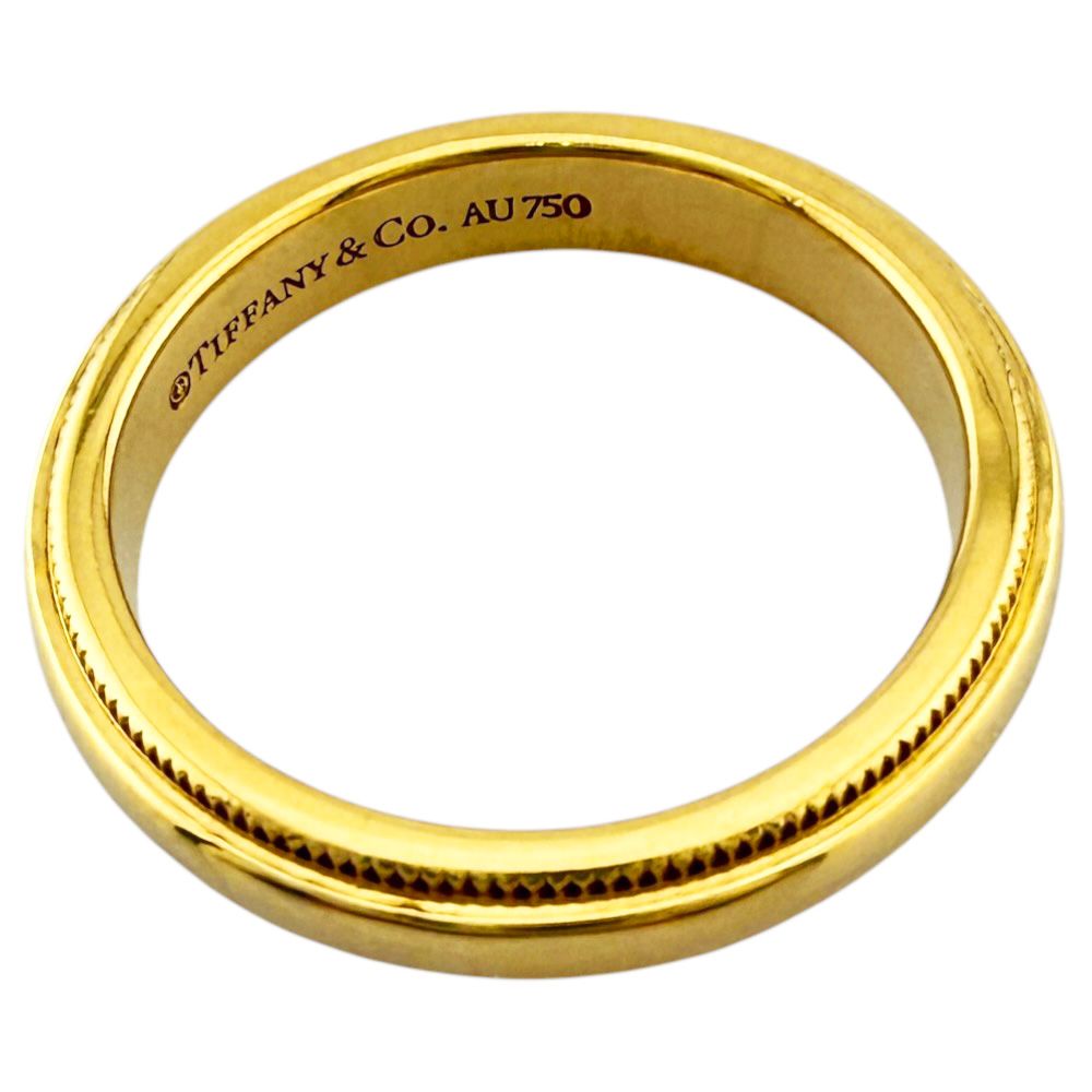 Tiffany & Co Mil Gray Ring 18k Gold — view 5