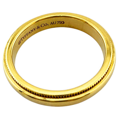Tiffany & Co Mil Gray Ring 18k Gold — view 5