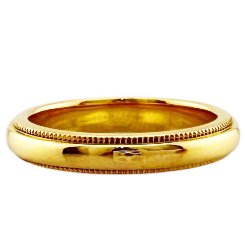 Tiffany & Co Mil Gray Ring 18k Gold — view 3