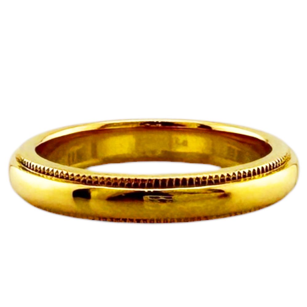 Tiffany & Co Mil Gray Ring 18k Gold — view 4
