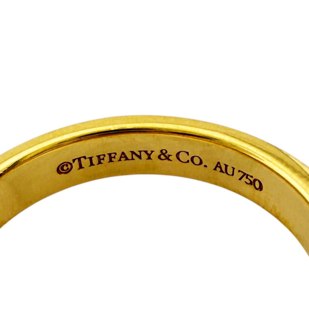Tiffany & Co Mil Gray Ring 18k Gold — view 6