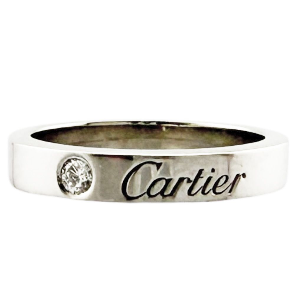 Cartier Wedding Ring Diamond — view 3