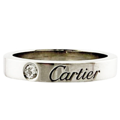 Cartier Wedding Ring Diamond — view 3