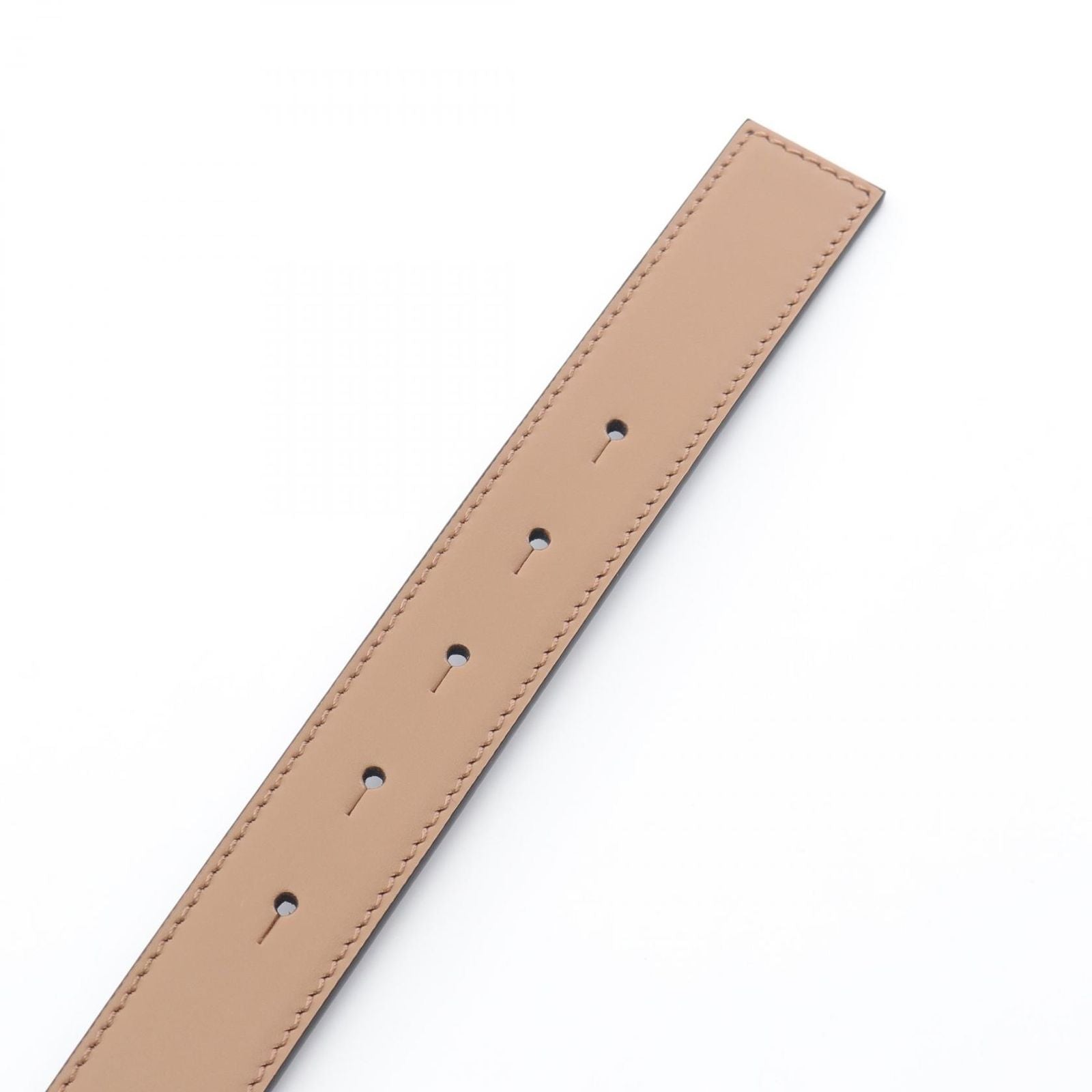 Loewe Belt Reversible Anagram Bombe Gold Tan Leather — view 3