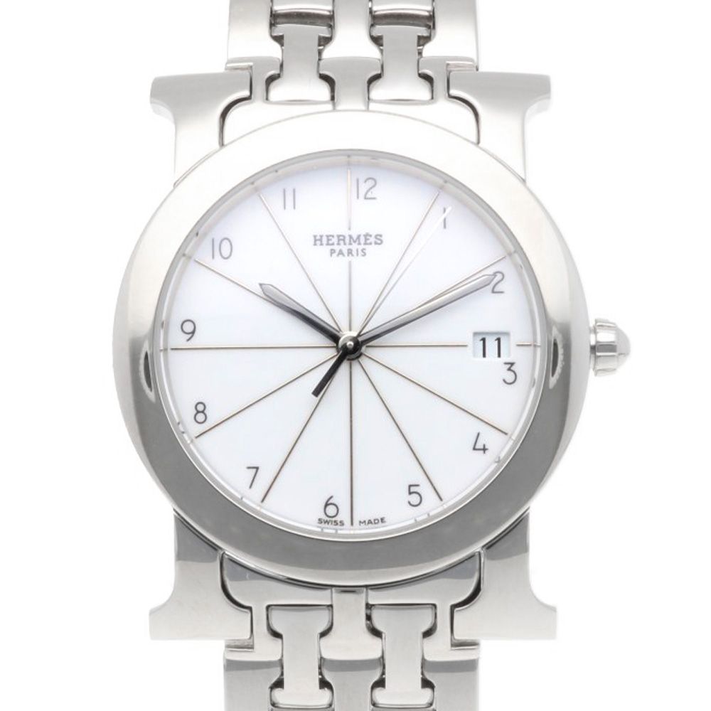 Hermes Watchronde Watch Stainless Steel Quartz