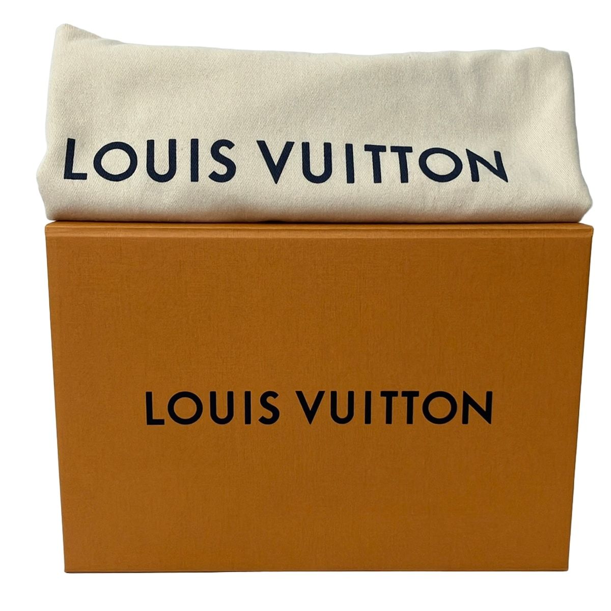 Louis Vuitton Hat Ivory Da Ninenavy Monogram Pattern Cotton — view 7