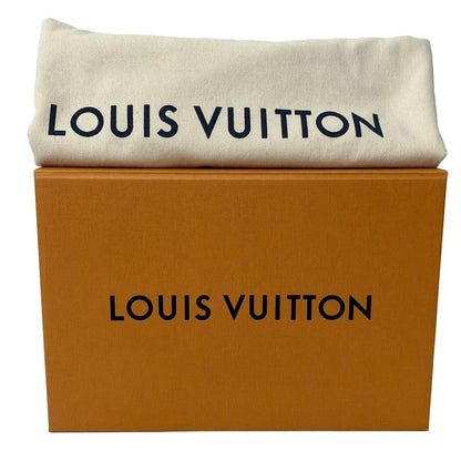 Louis Vuitton Hat Ivory Da Ninenavy Monogram Pattern Cotton — view 7
