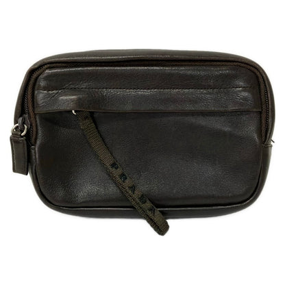 Prada Pouch Black Leather