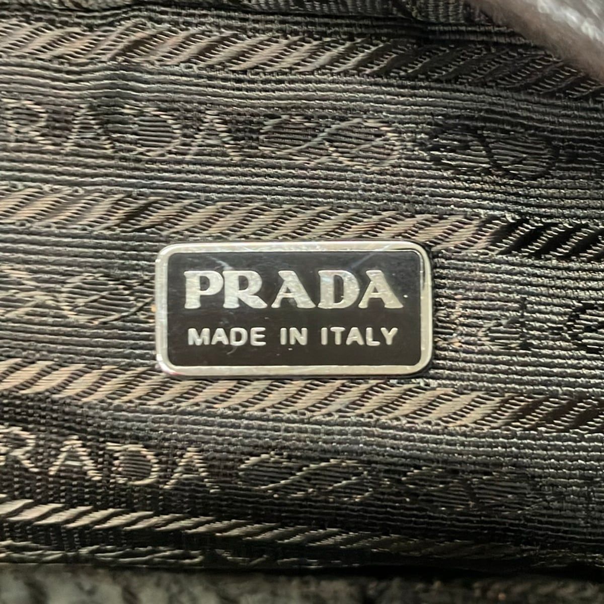 Prada Pouch Black Leather — view 5