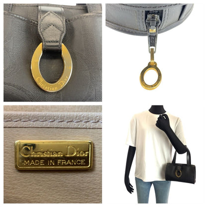 Dior Vintage Trotter Black Mini Boston Bag — view 4