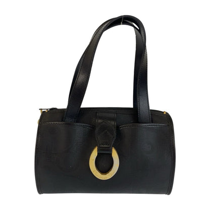 Dior Vintage Trotter Black Mini Boston Bag