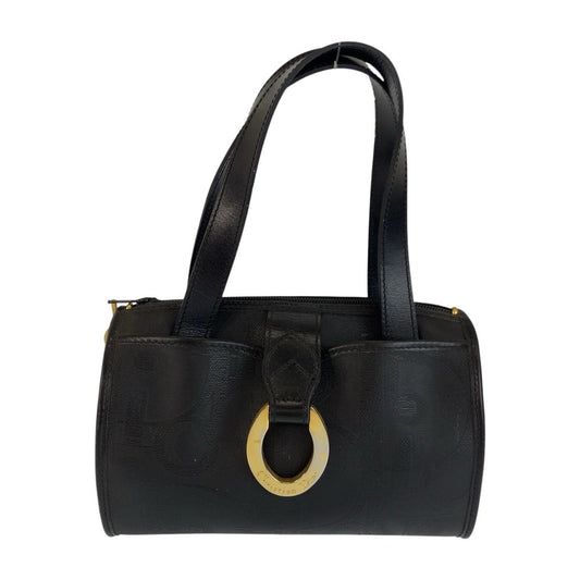 Dior Vintage Trotter Black Mini Boston Bag