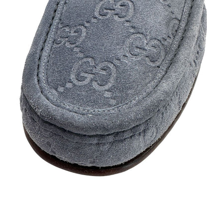 Gucci Horsebit Loafers Leather Blue — view 7