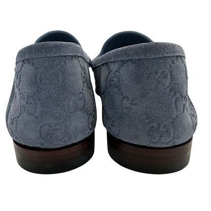 Gucci Horsebit Loafers Leather Blue — view 5