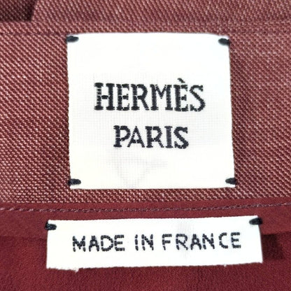 Hermes letodesign Skirt 38 Bordeaux System — view 4