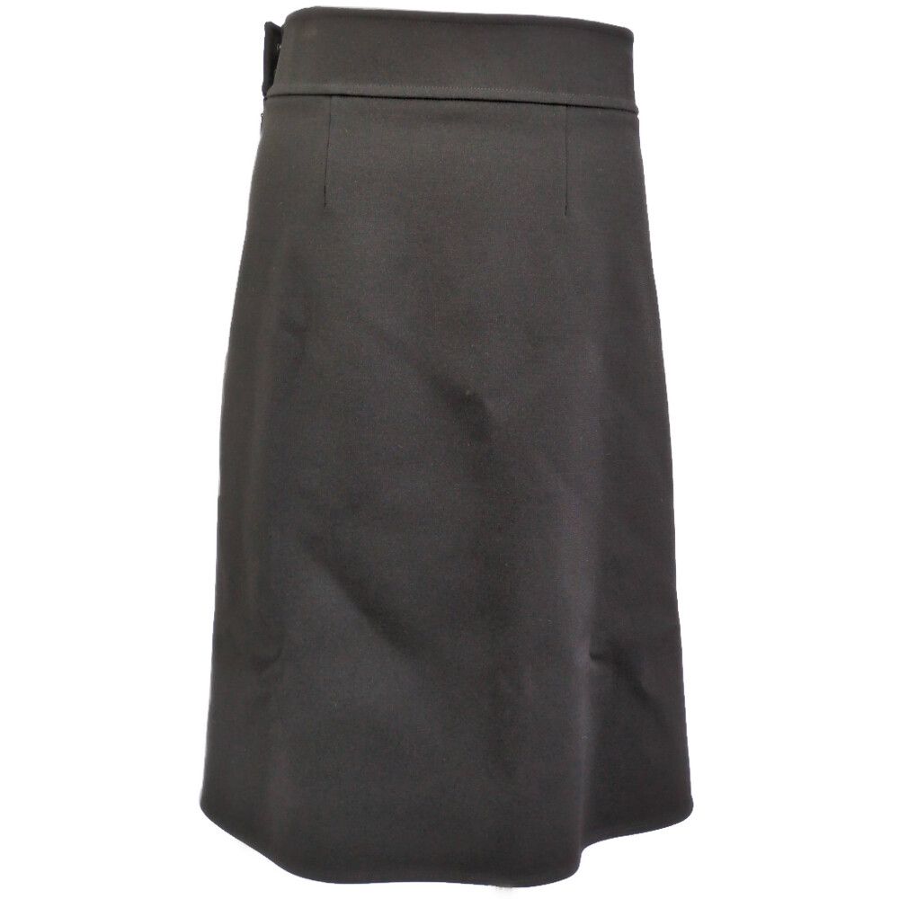 Hermes Cutreplacement Skirt 38 Black O-luci-dung — view 3