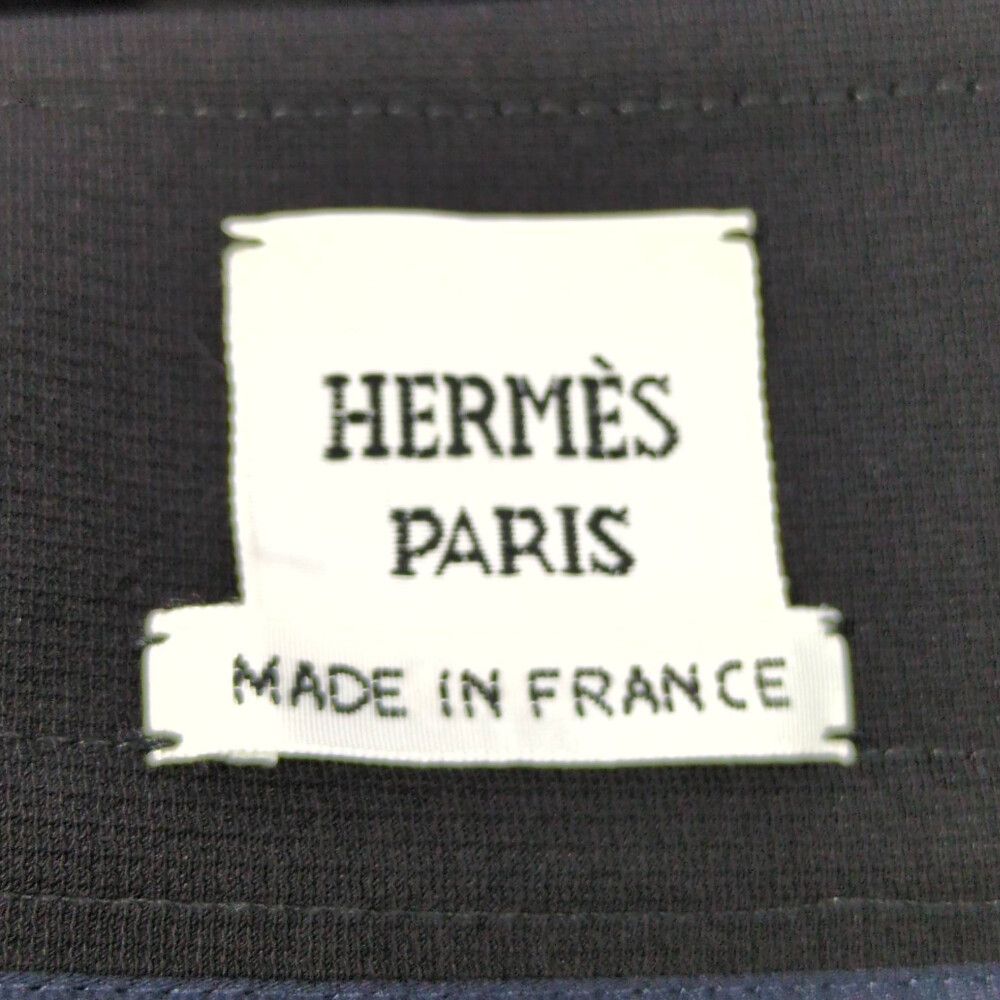 Hermes Cutreplacement Skirt 38 Black O-luci-dung — view 5