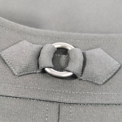 Hermes Cutreplacement Skirt 38 Black O-luci-dung — view 7