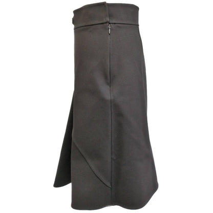 Hermes Cutreplacement Skirt 38 Black O-luci-dung — view 2
