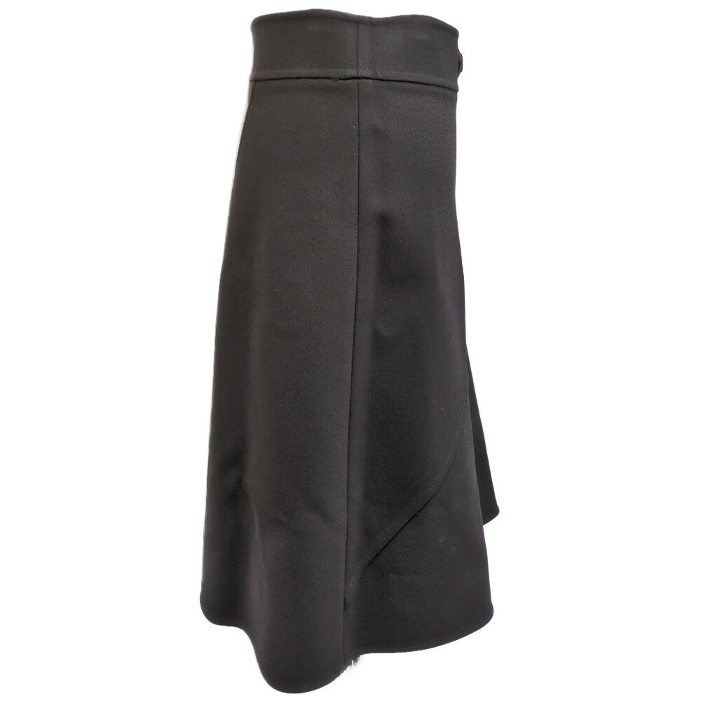Hermes Cutreplacement Skirt 38 Black O-luci-dung — view 4