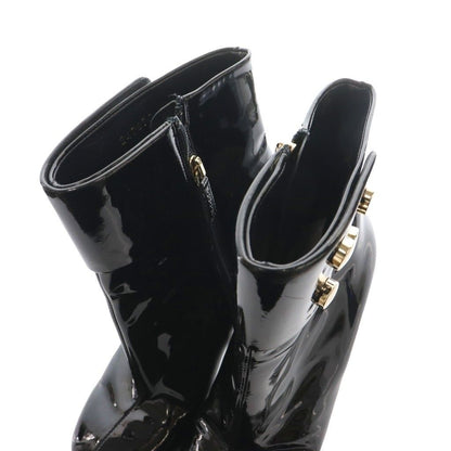 Gucci Short Boots Enamel 36.5 Black SS — view 4