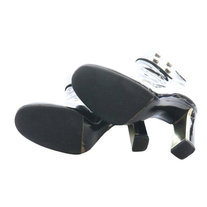Gucci Short Boots Enamel 36.5 Black SS — view 6